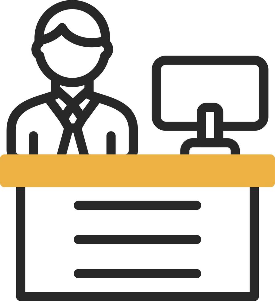 Reception Vector Icon Design