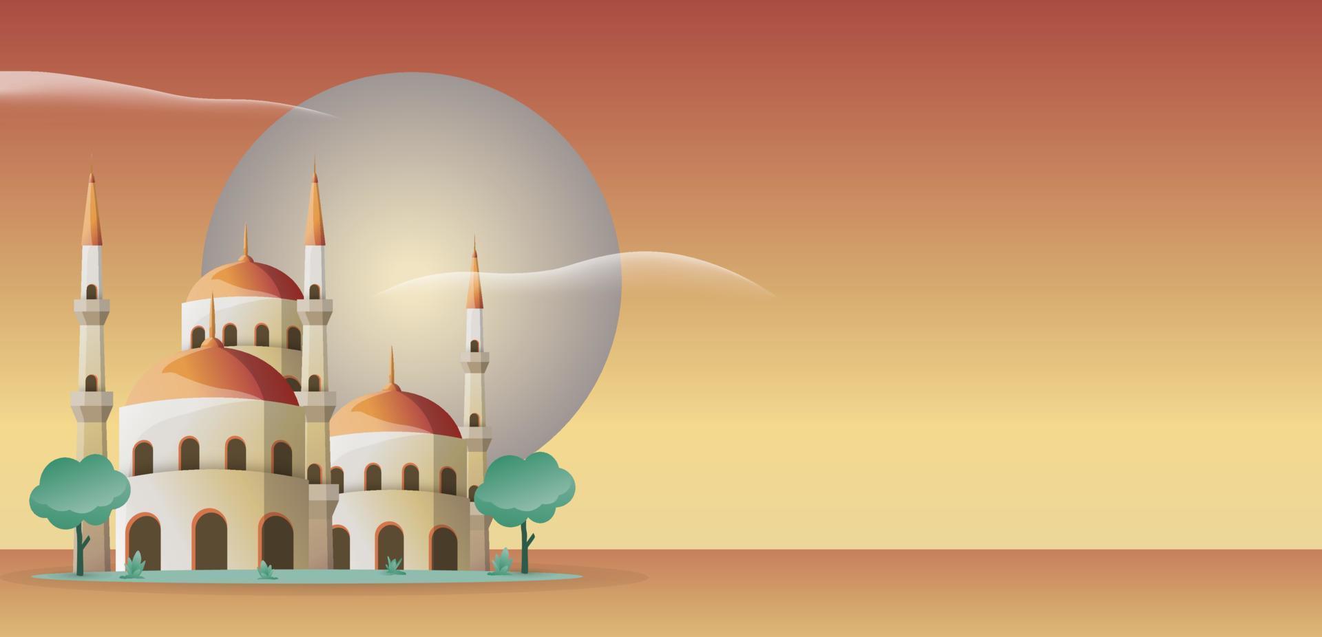 RAMADHAN KAREEM ISLAMIC BACKGROUND. vector