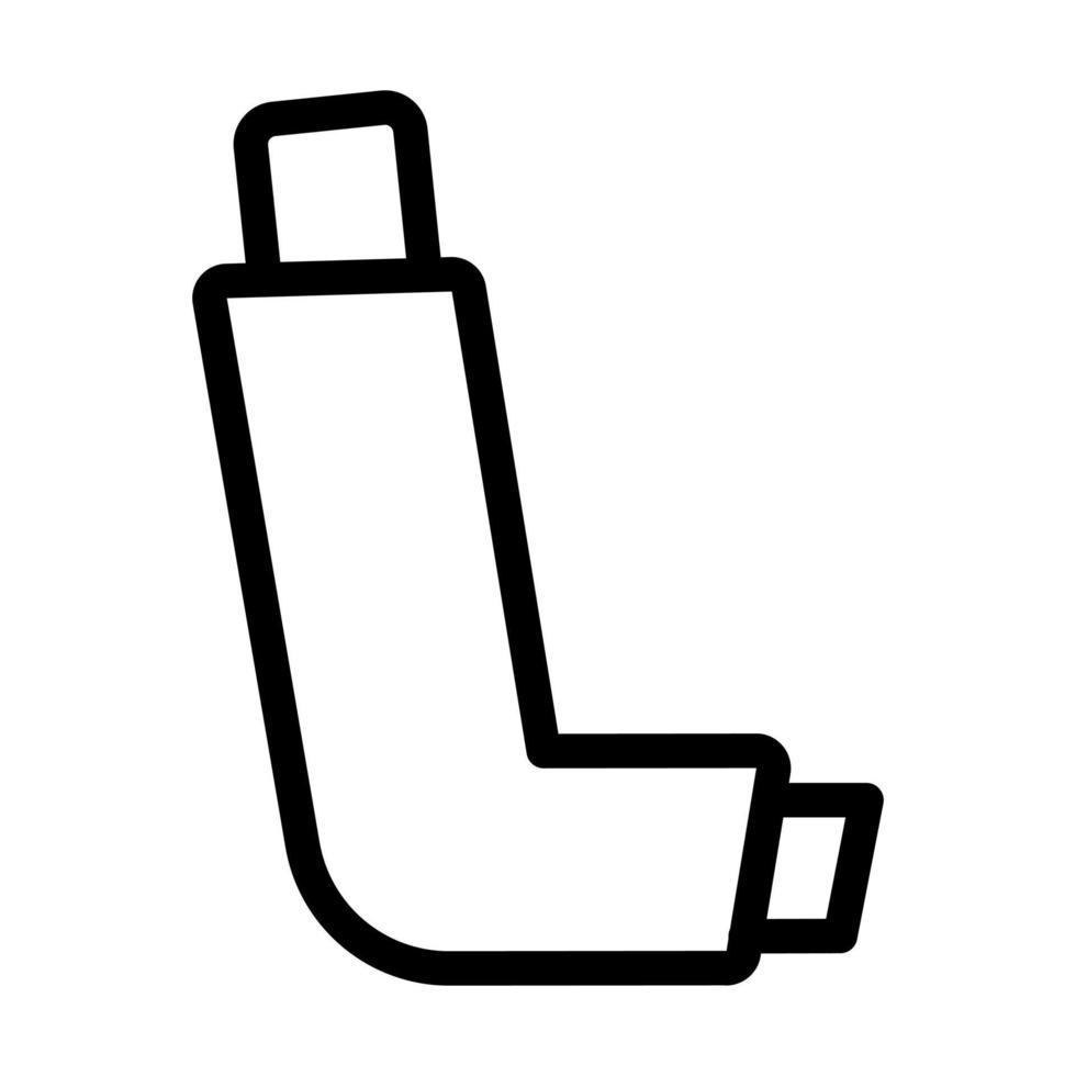 Inhaler Icon Design vector