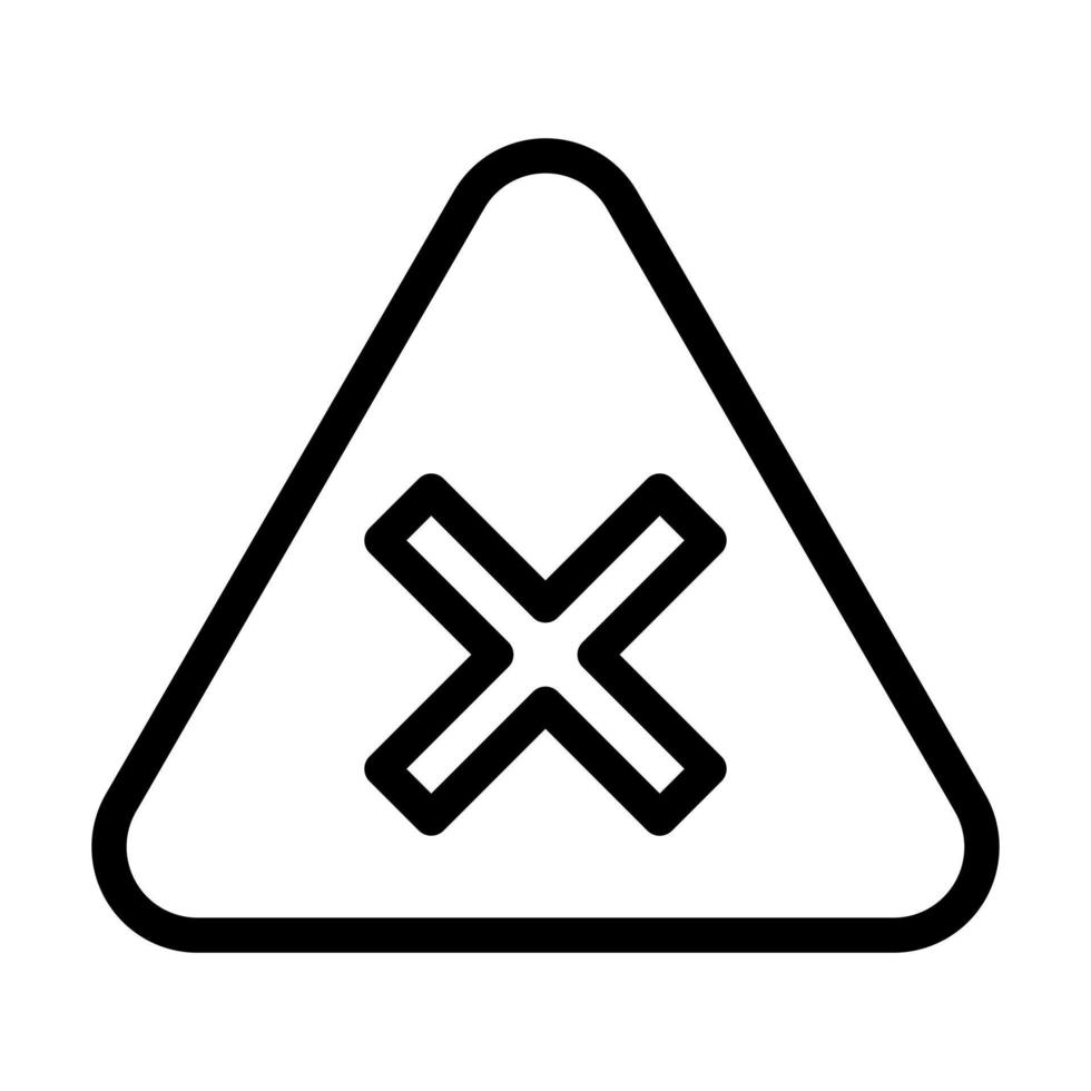 Harmful Icon Design vector