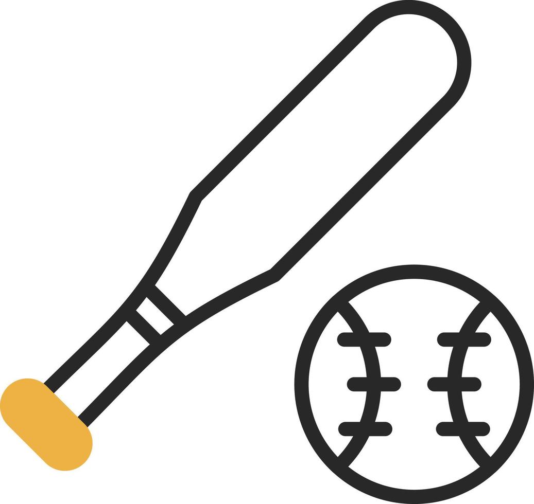 diseño de icono de vector de béisbol