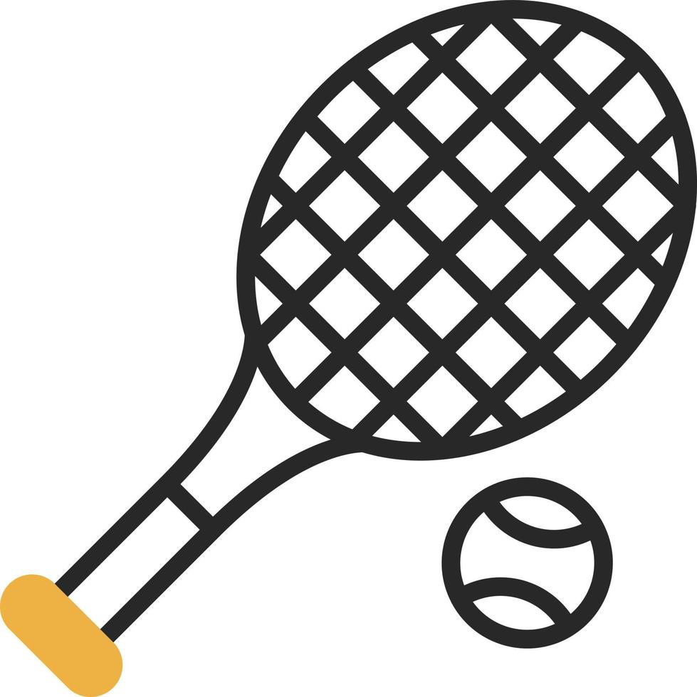 diseño de icono de vector de tenis