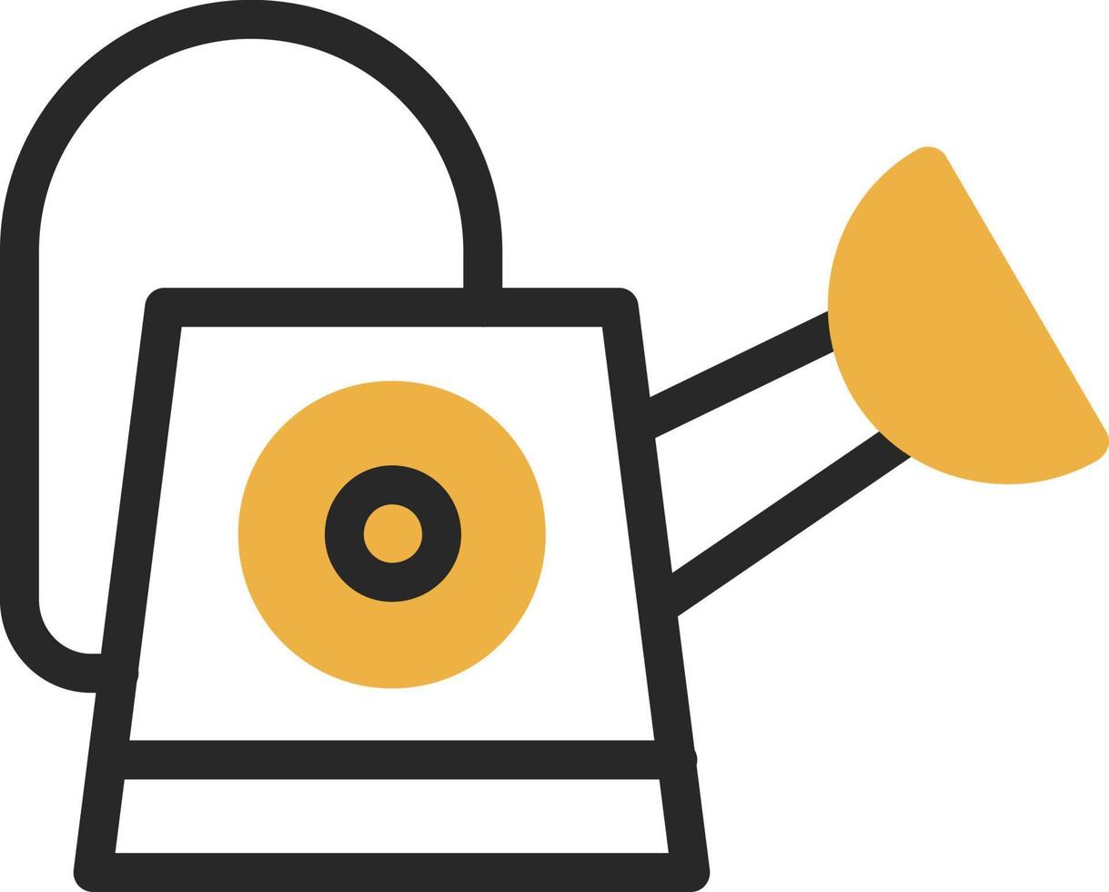 Watering Can Vector Icon Design