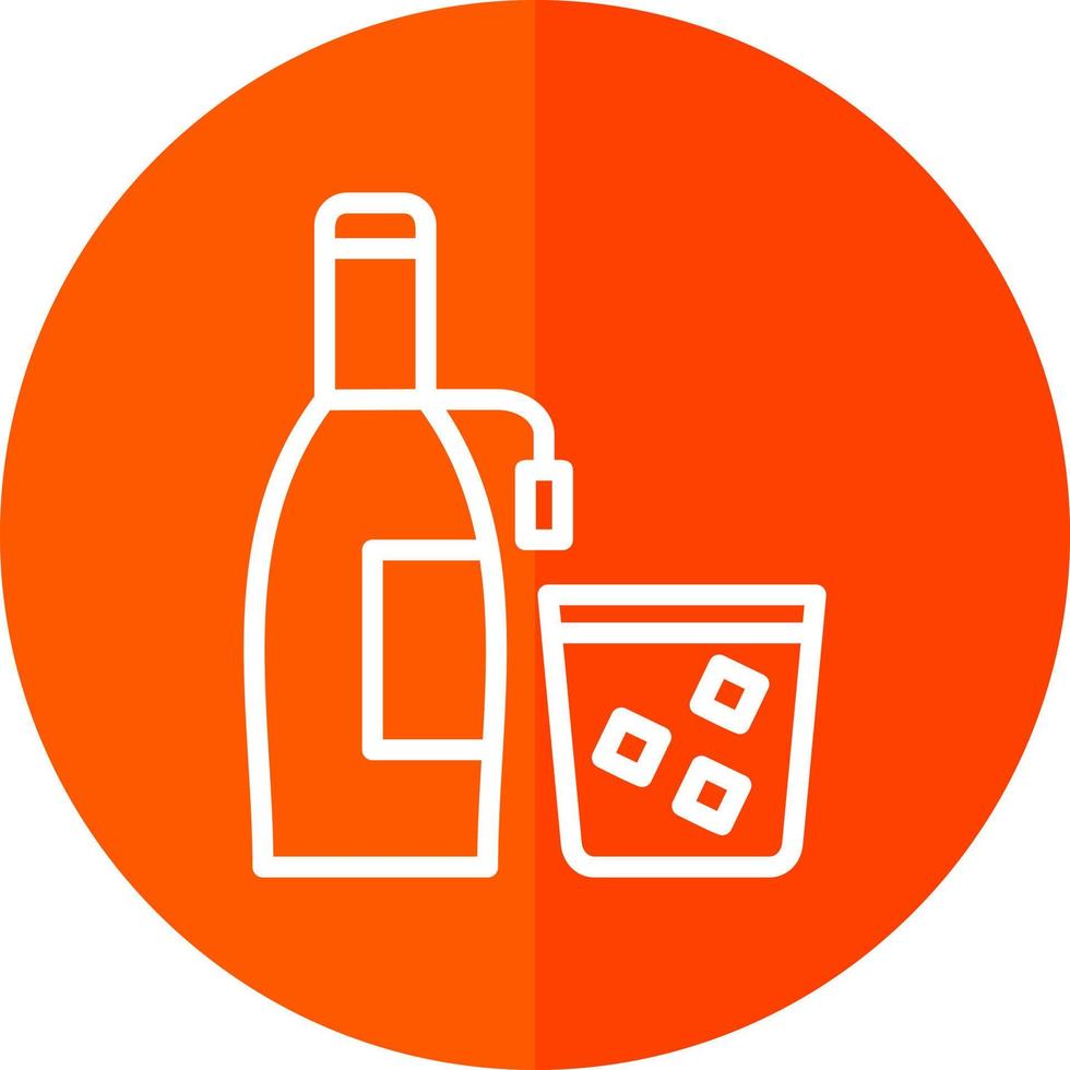 diseño de icono de vector de botella de vino