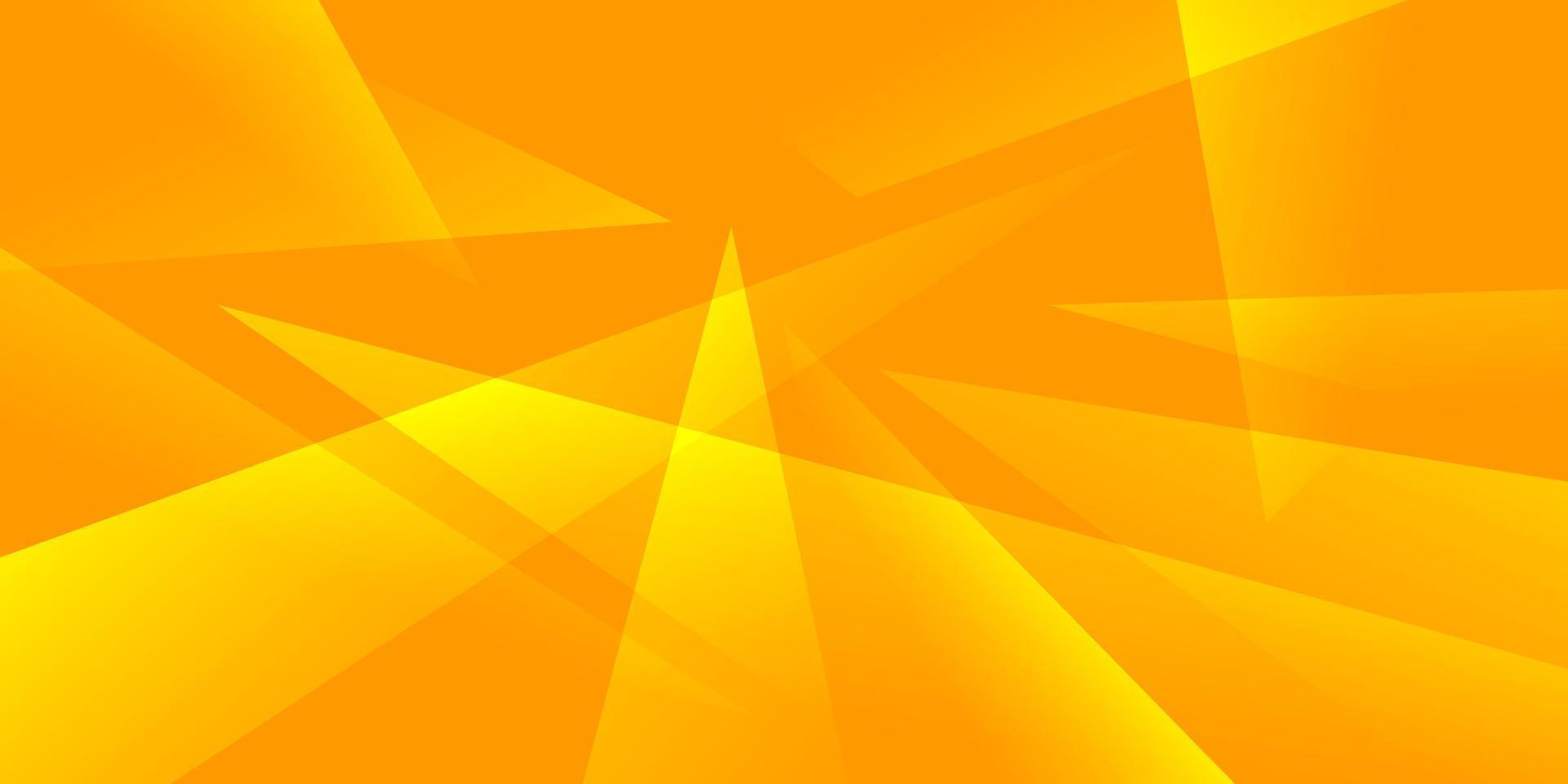 Abstract Orange Geometric Banner Background vector