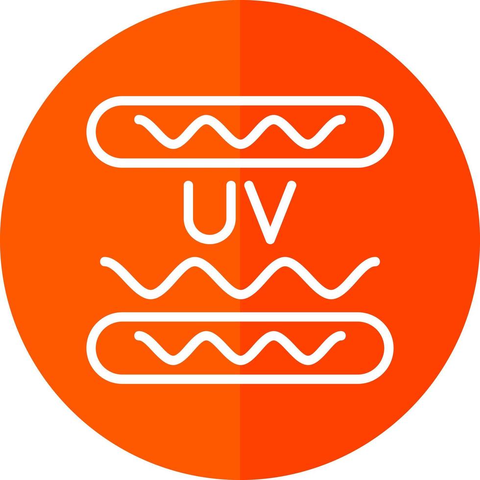 diseño de icono de vector ultravioleta