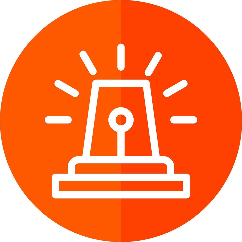 Security Alarm Vector Icon Design