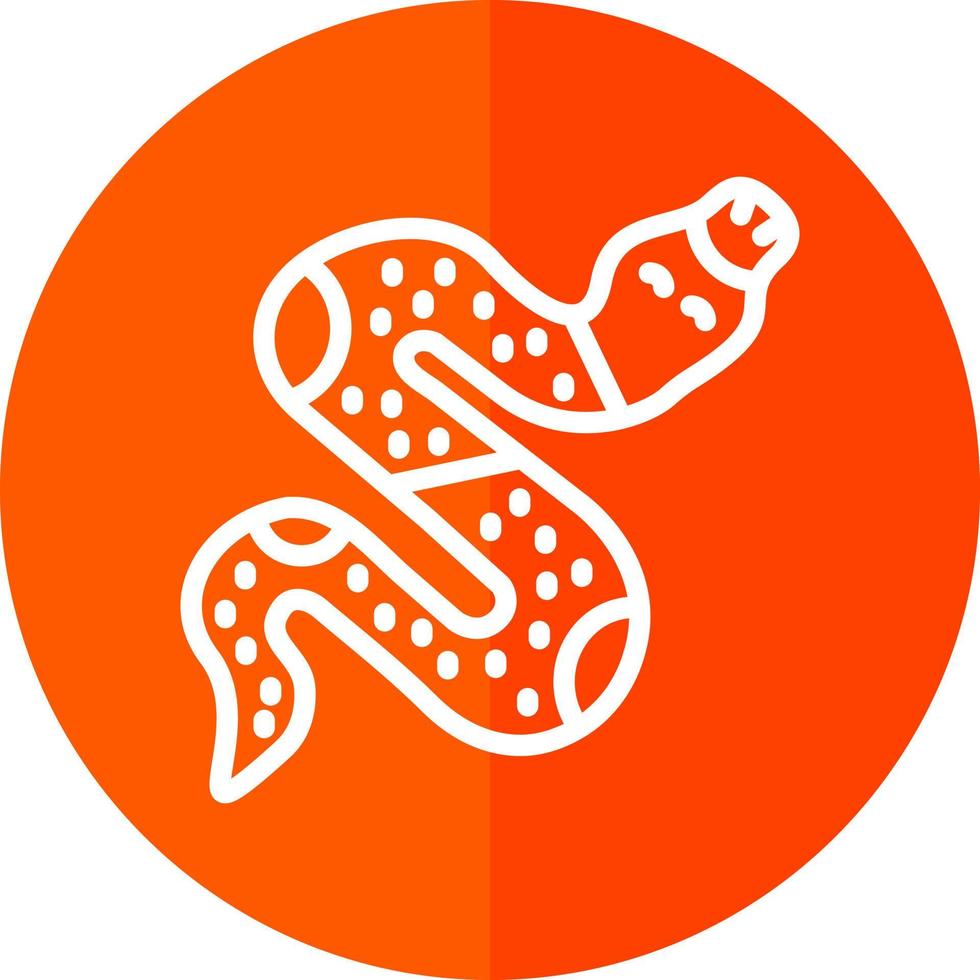 diseño de icono de vector de serpiente