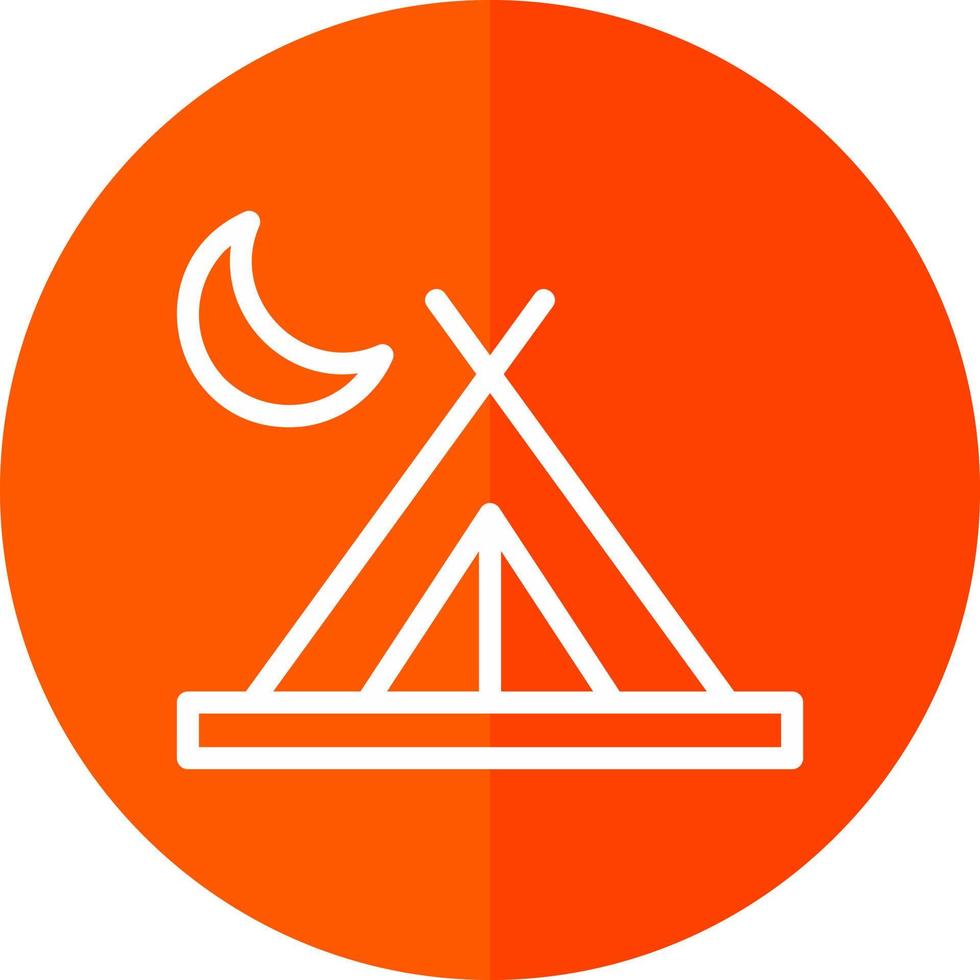 Tent Vector Icon Design