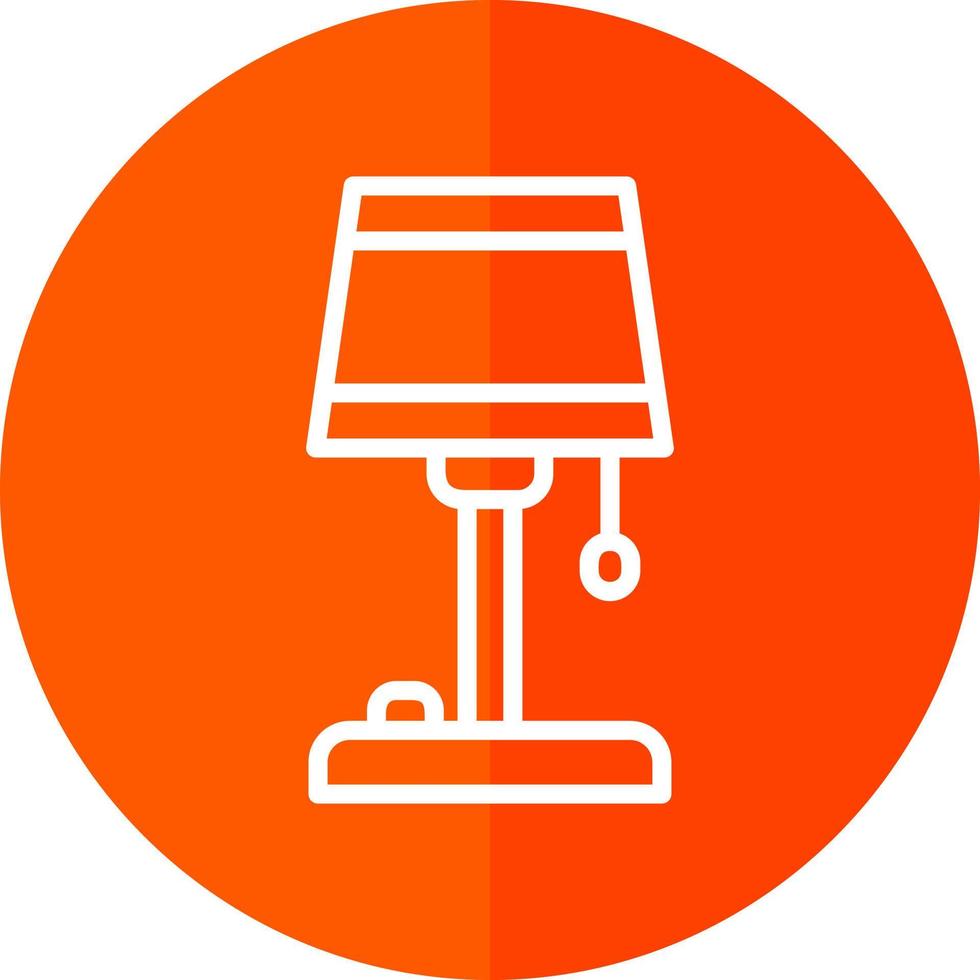 Floor Lamp Vector Icon Design