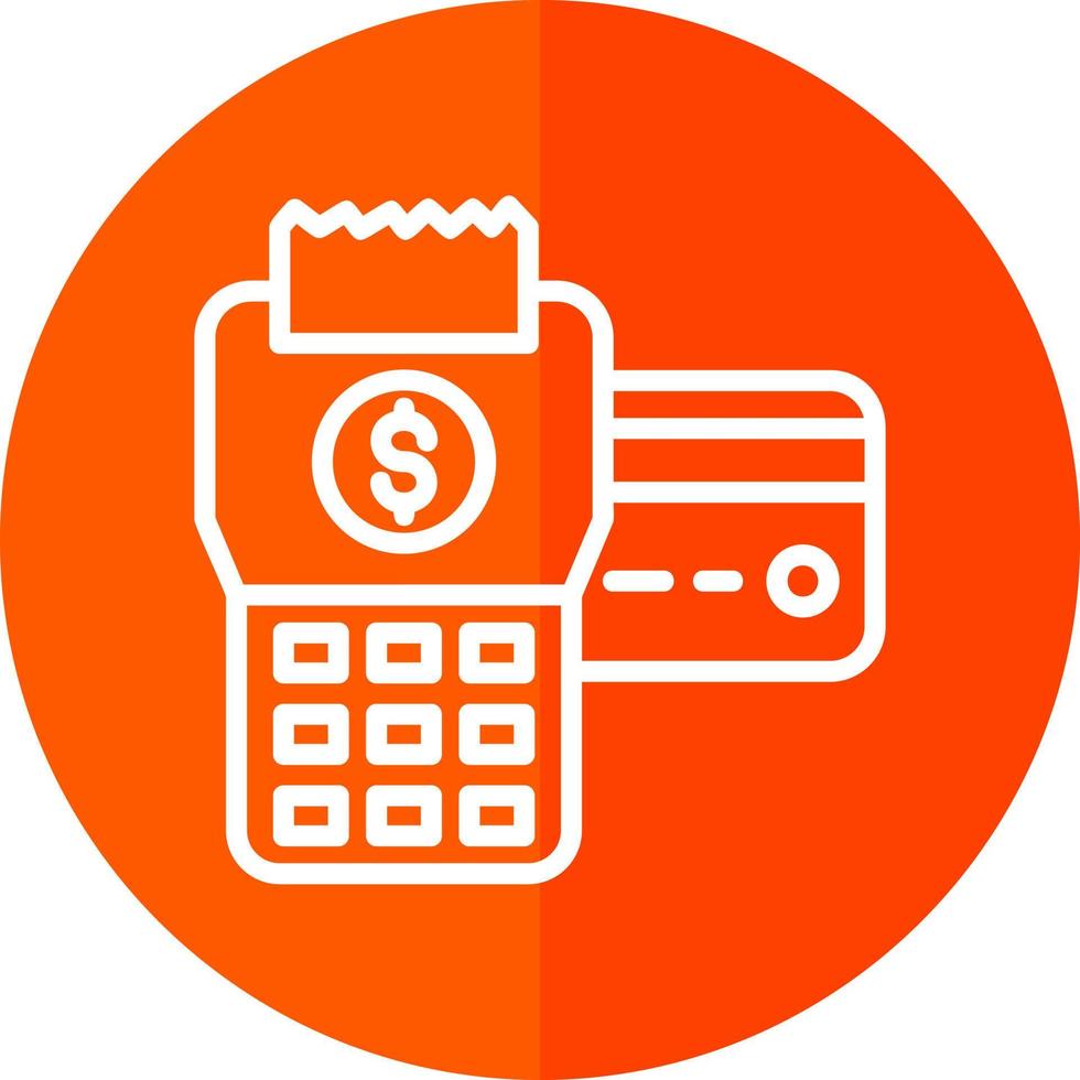 Pos Terminal Vector Icon Design