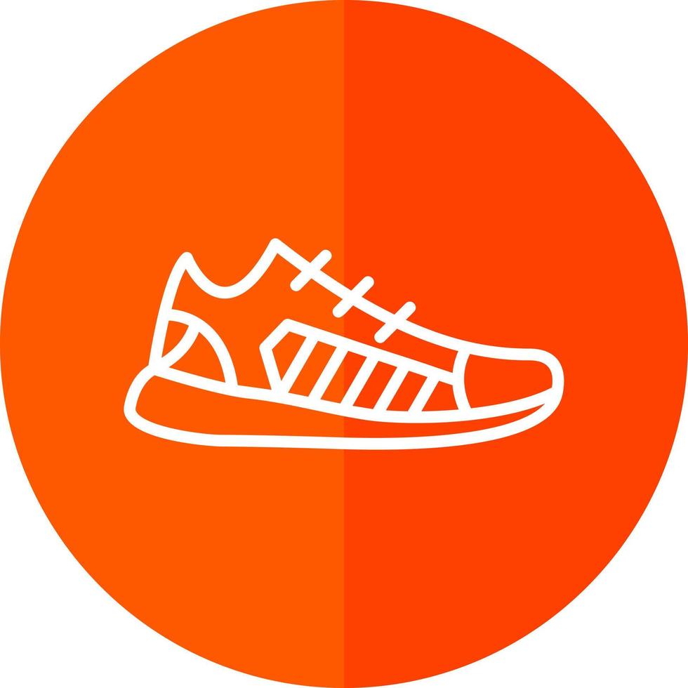 diseño de icono de vector de zapatillas