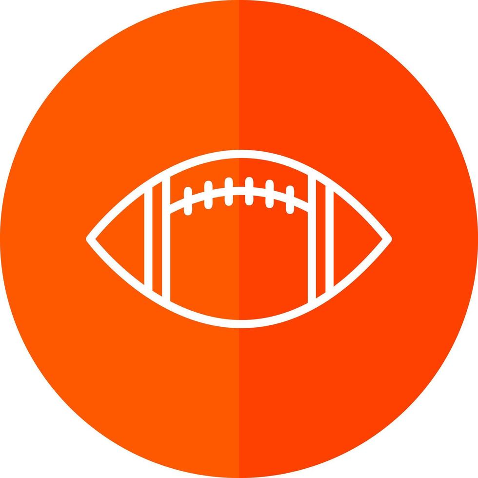 American Football Vector Icon Design