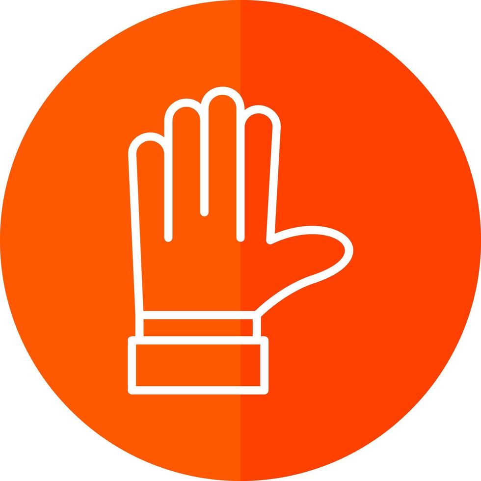 Glove Vector Icon Design