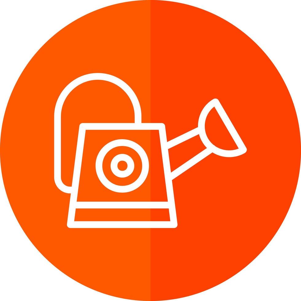 Watering Can Vector Icon Design