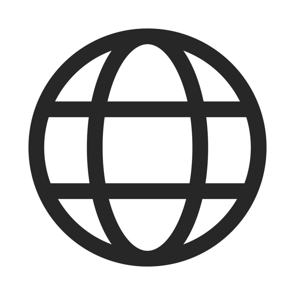 Internet symbol Go to web Icon. www icon Web click icon. Globe and arrow symbol. vector