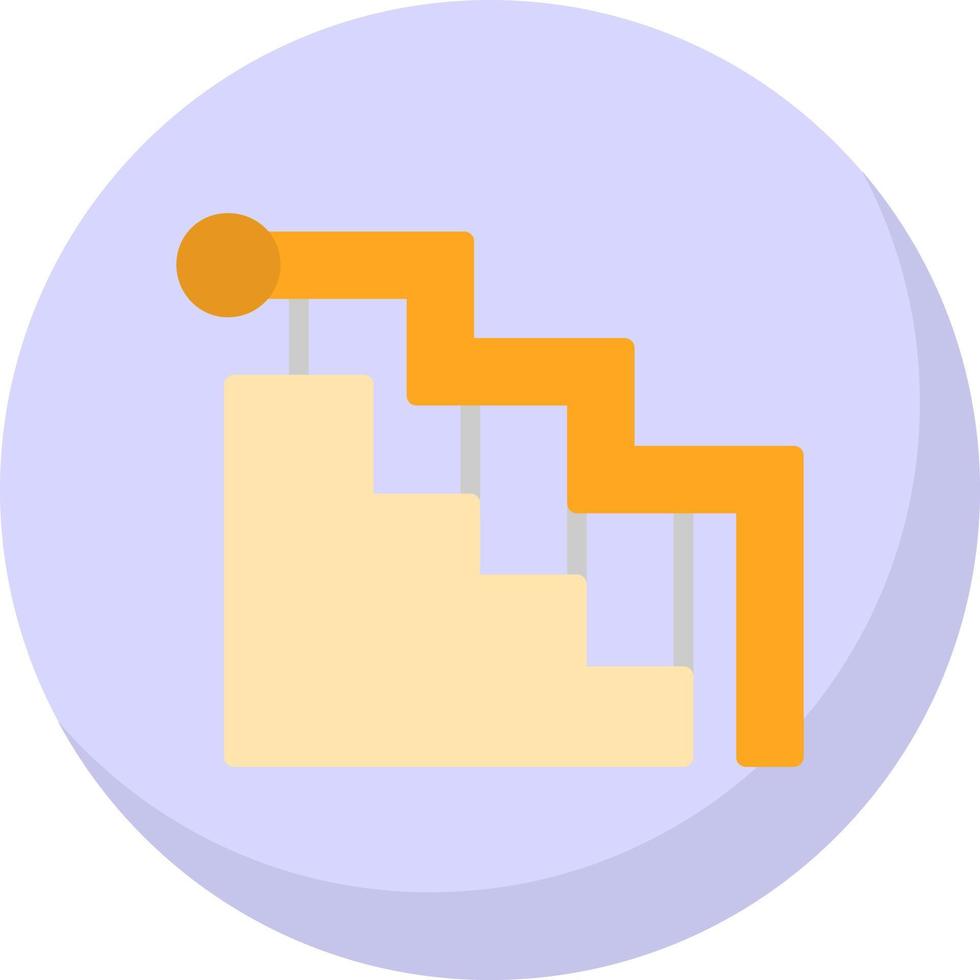 Stairs Vector Icon Design