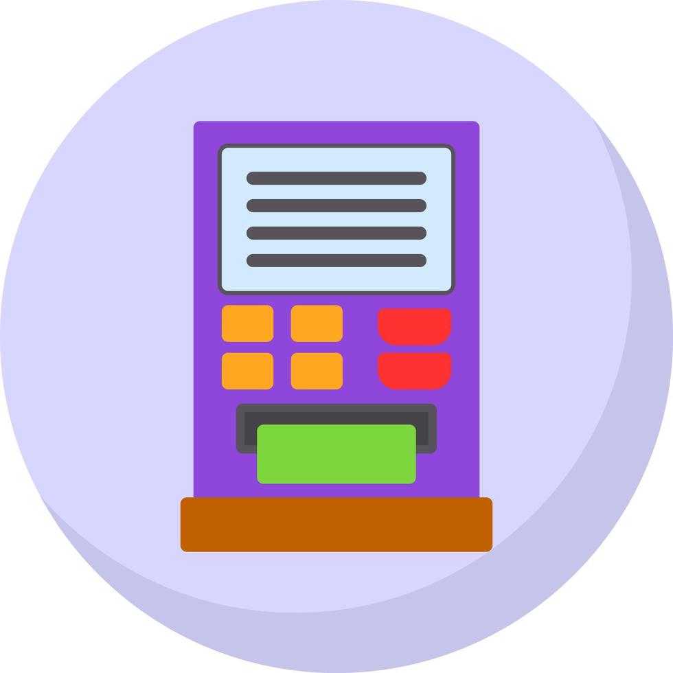 Cash Withdrawal Vector Icon Design