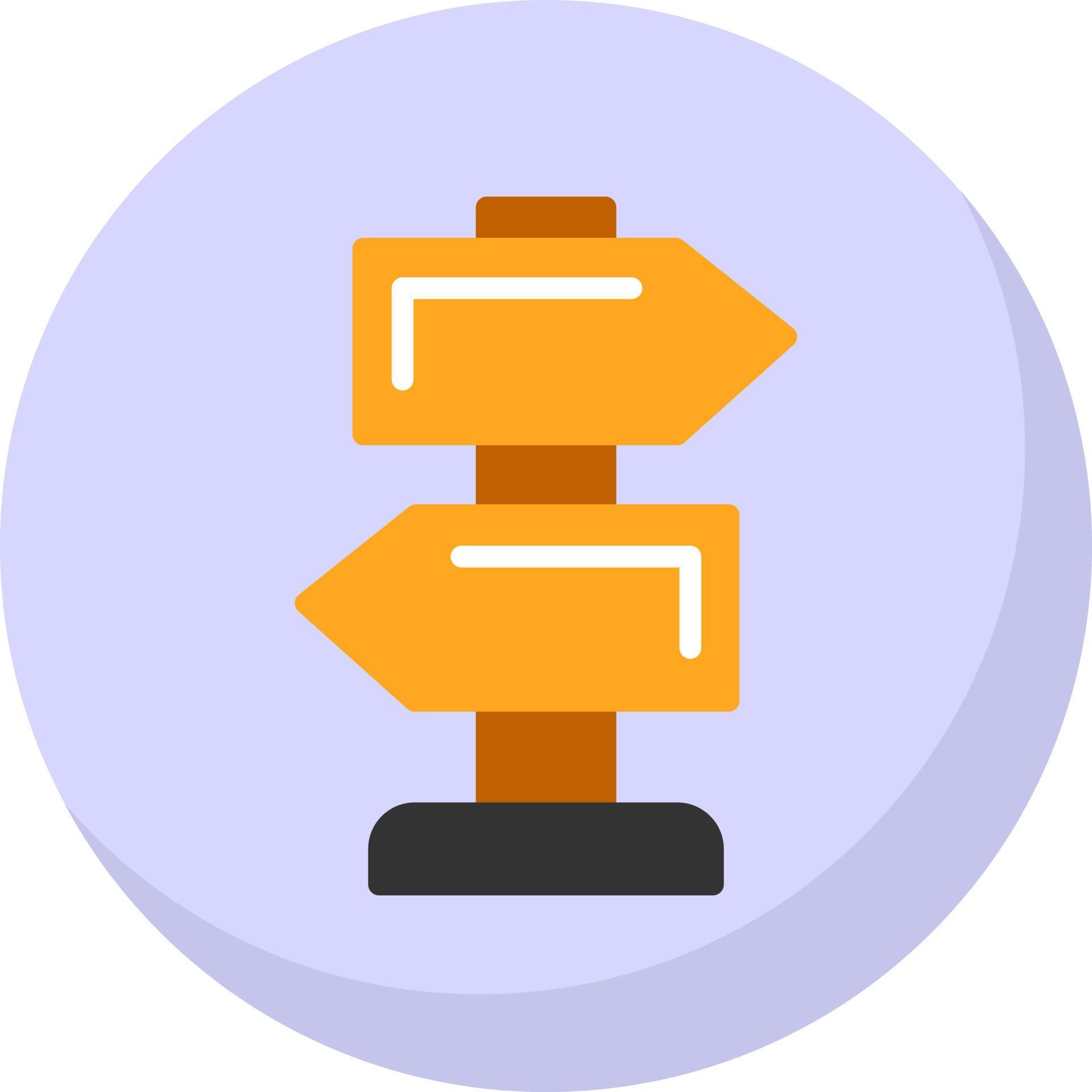 Directions Vector Icon Design 20546282 Vector Art At Vecteezy