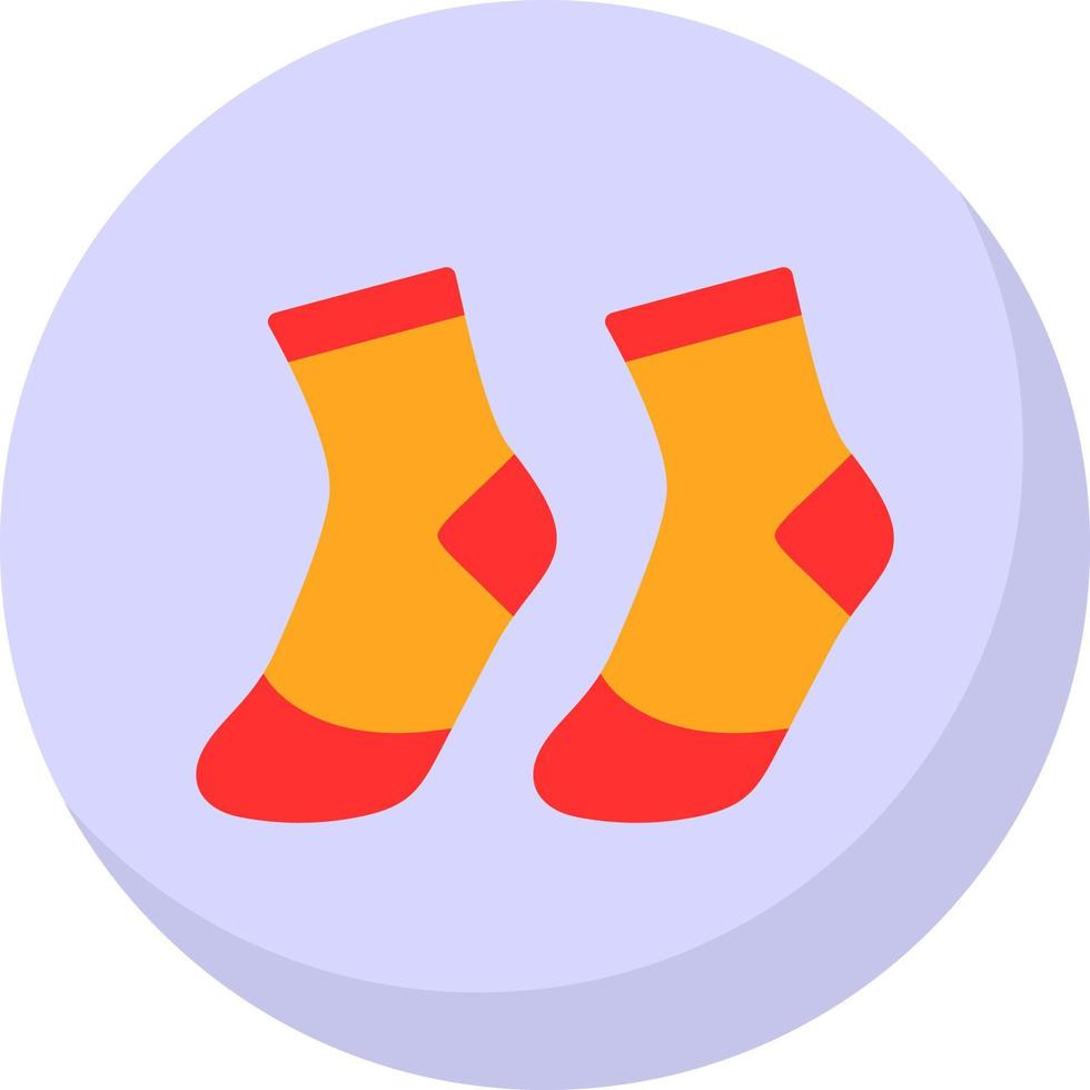 Socks Vector Icon Design