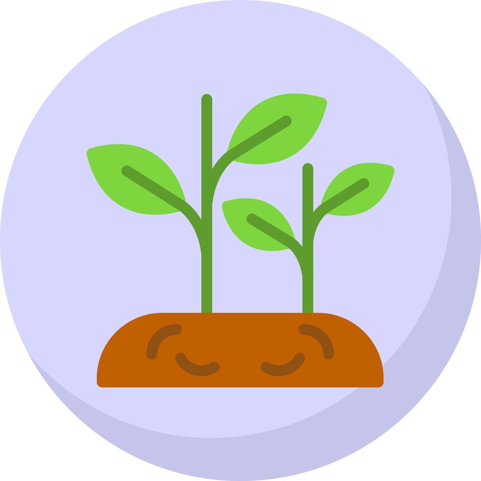 Sprout Vector Icon Design