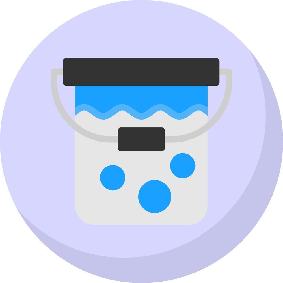 Bucket Vector Icon Design