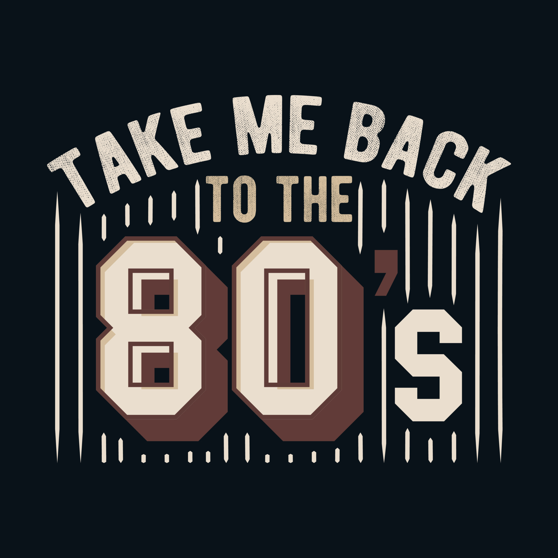 Back To The 90s Retro T-shirt Design Vector Download