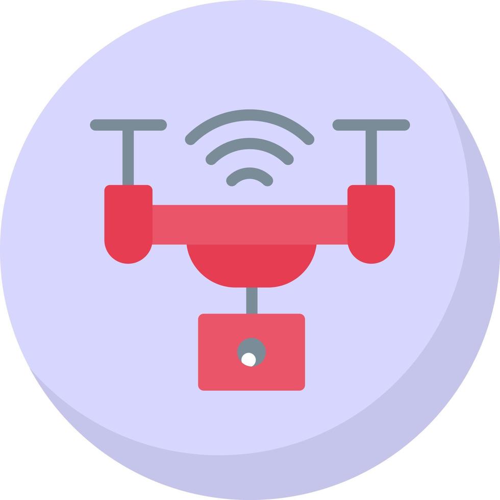 Drone Vector Icon Design