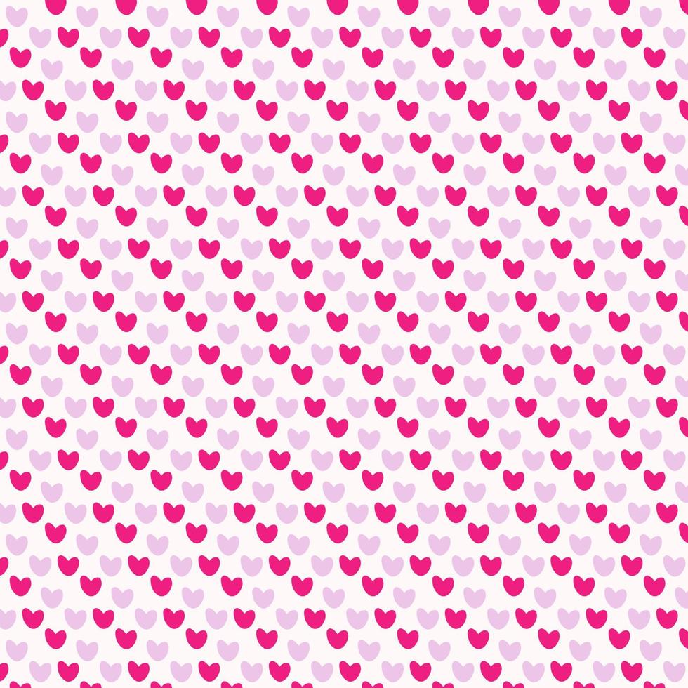 Cute heart pattern background vector