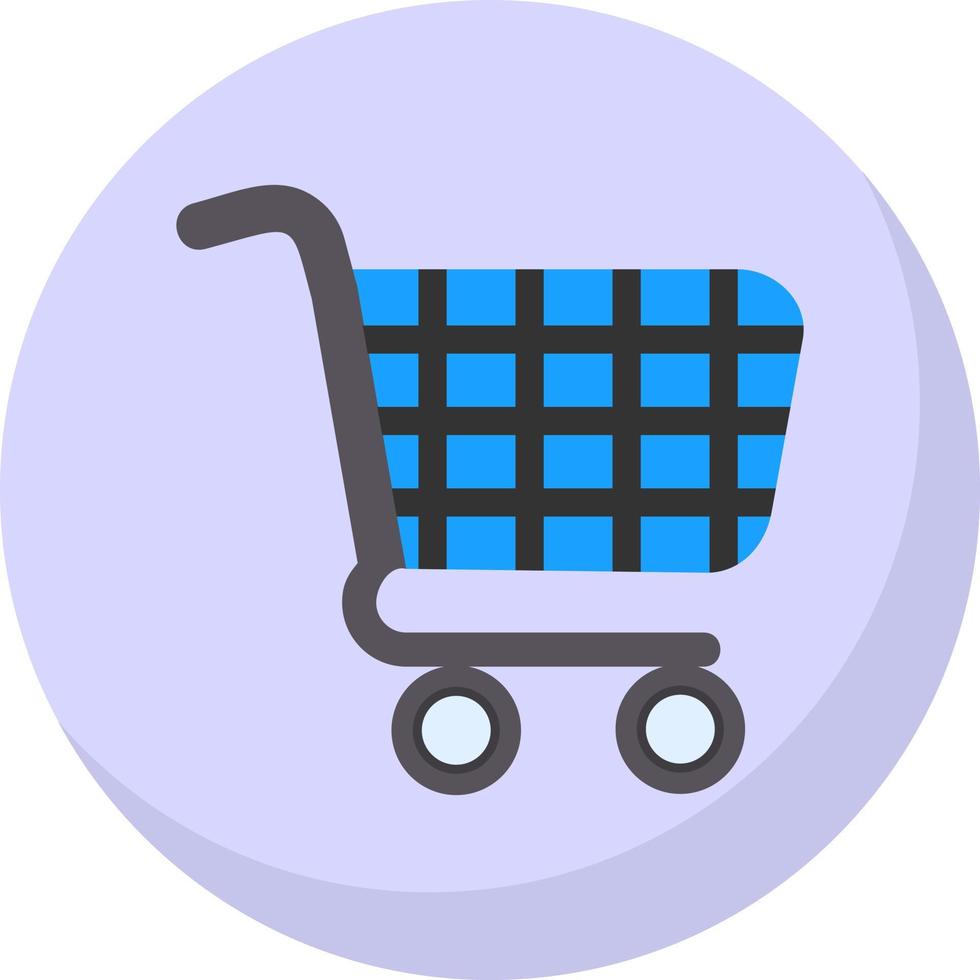 Trolley Vector Icon Design