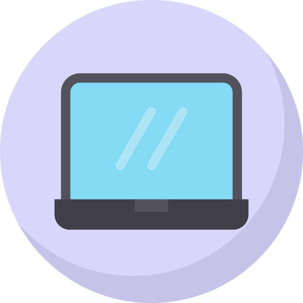 Laptop Screen Vector Icon Design