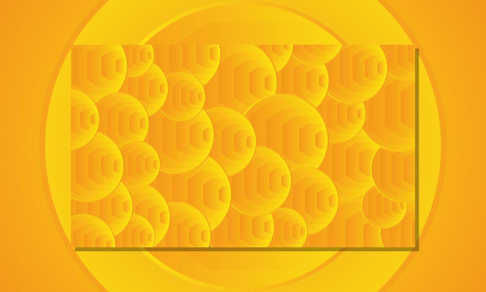 Abstract background with yellow circles. Creative illustration for poster, web, landing, page, cover, ad, greeting, card, promotion. Eps 10 vector. vector