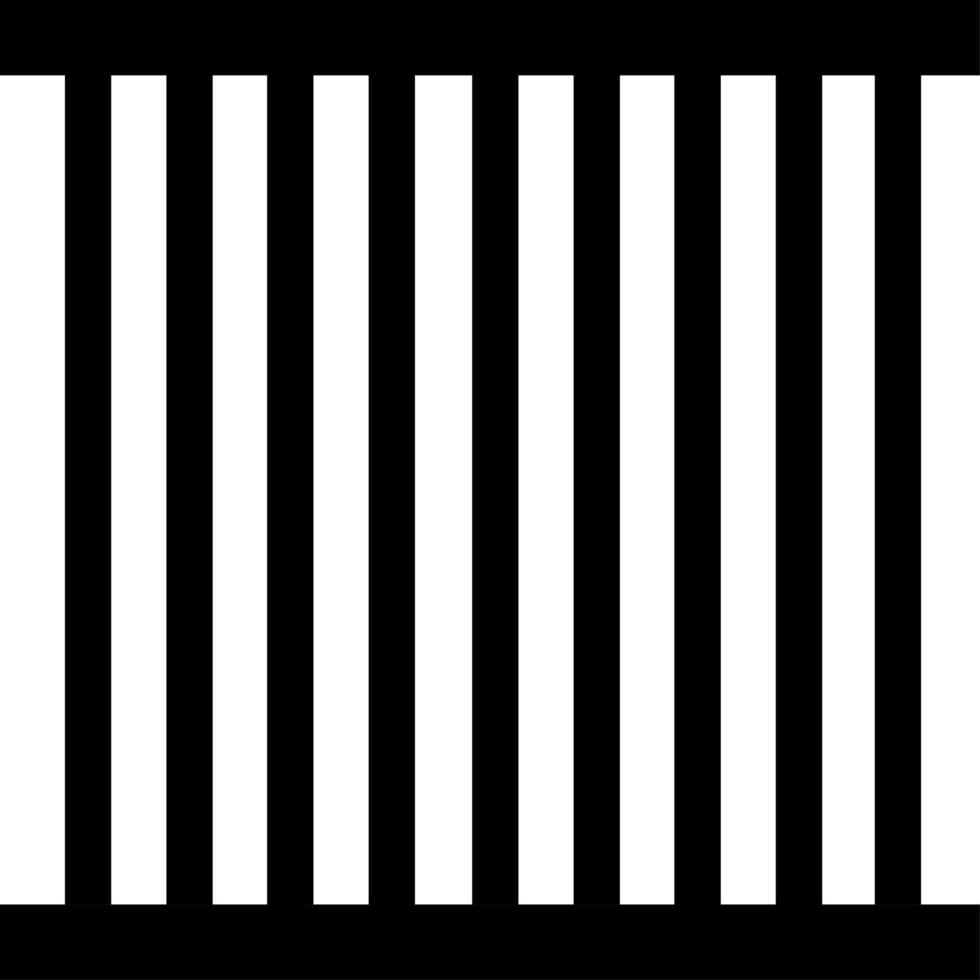 prison. punishment. prison sentence. prison icon. death sentence vector
