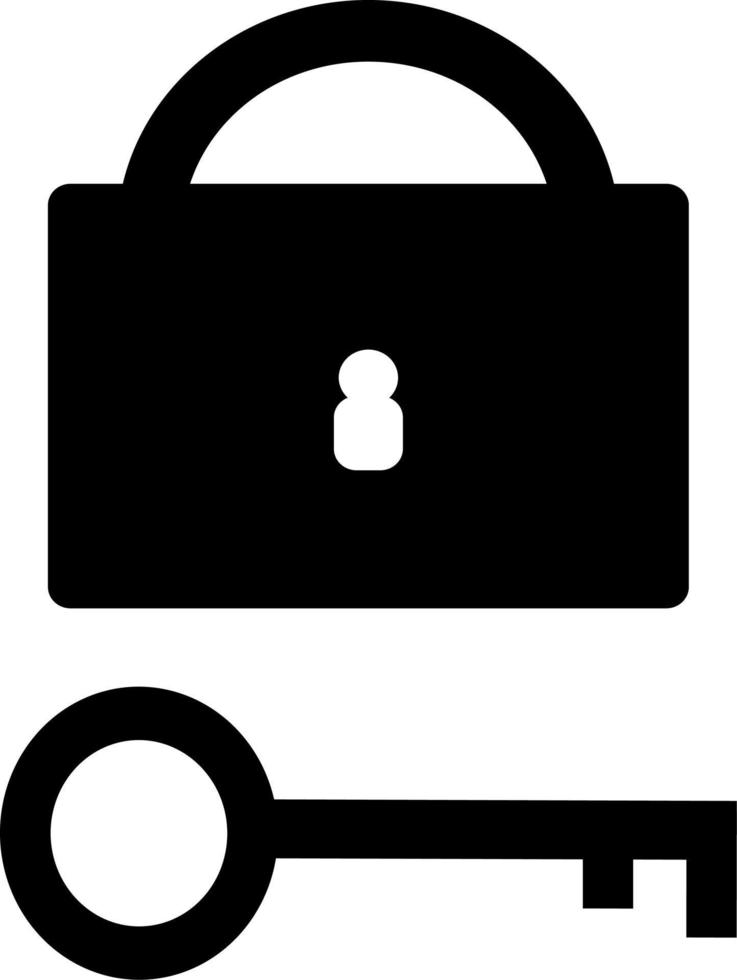 key. padlock. lock icon. padlock icon vector