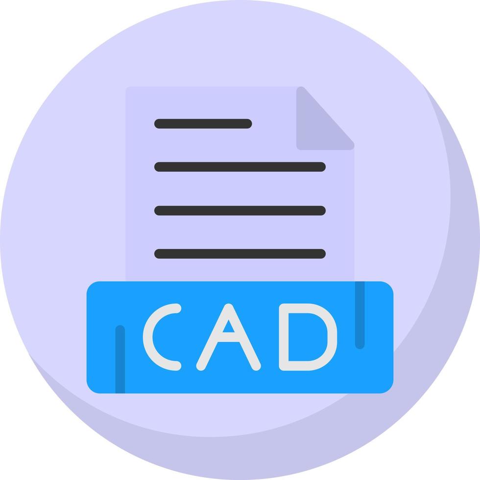 Cad Vector Icon Design