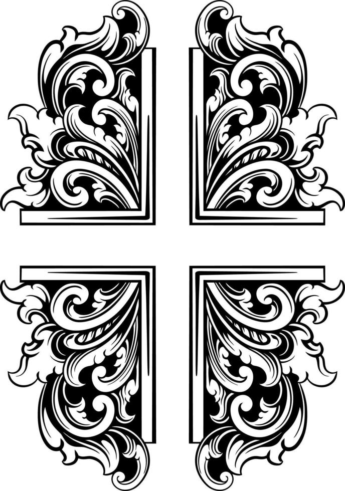 Vector ornament pattern design
