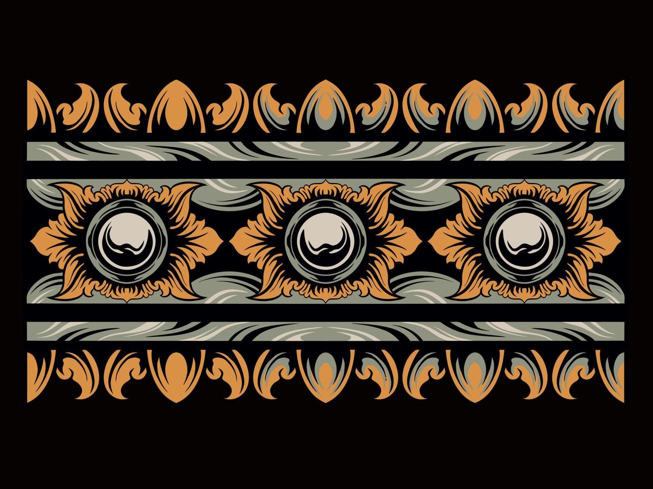 Vector ornament pattern design