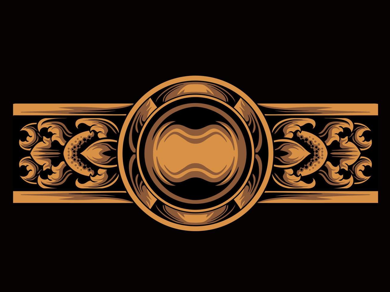 Vector ornament pattern design