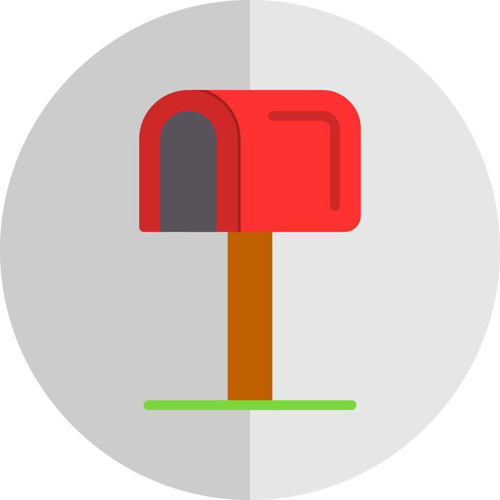 Mailbox Vector Icon Design
