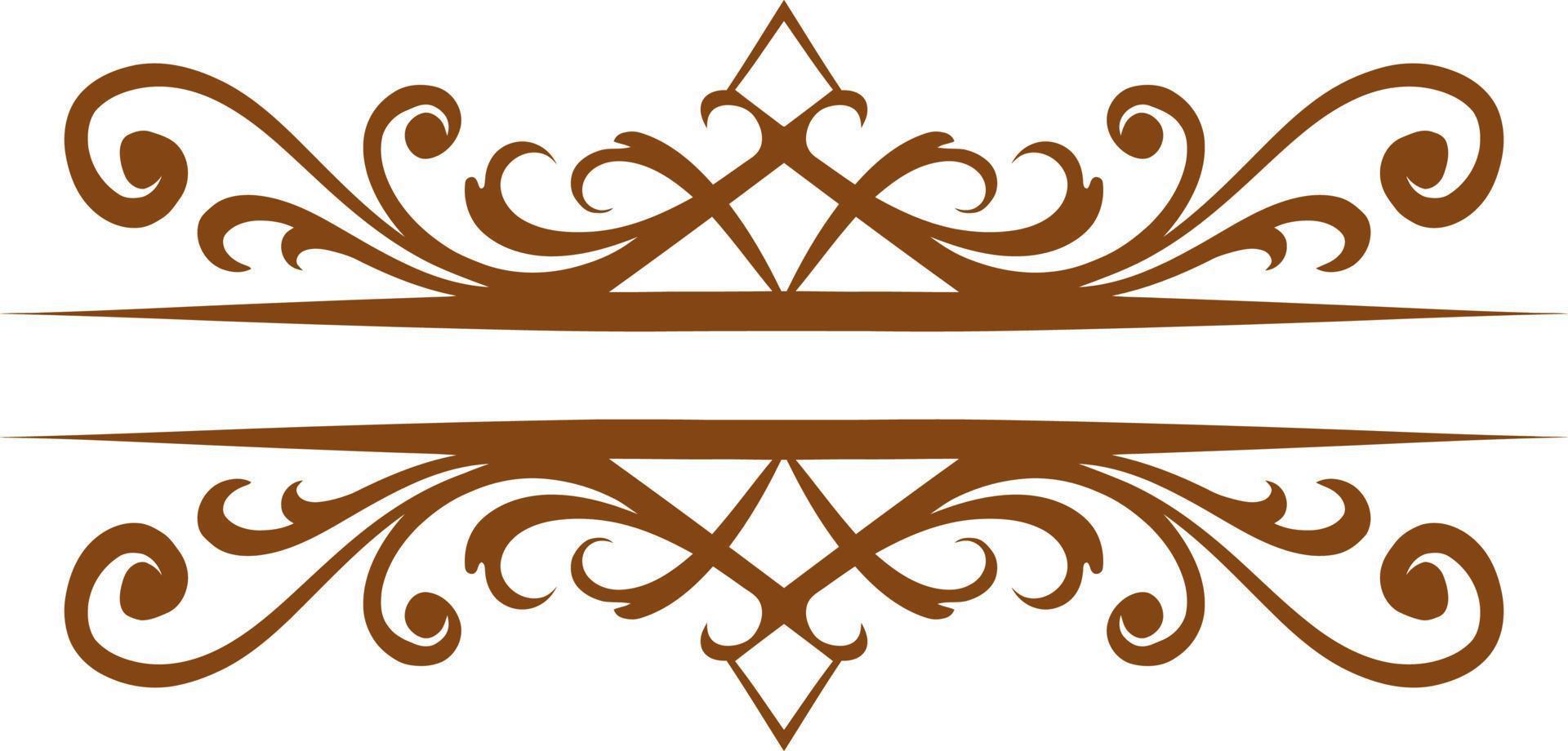 Vector hand drawn wedding ornaments