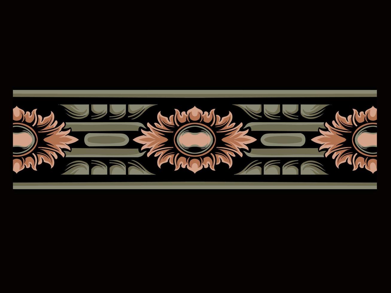Vector ornament pattern design