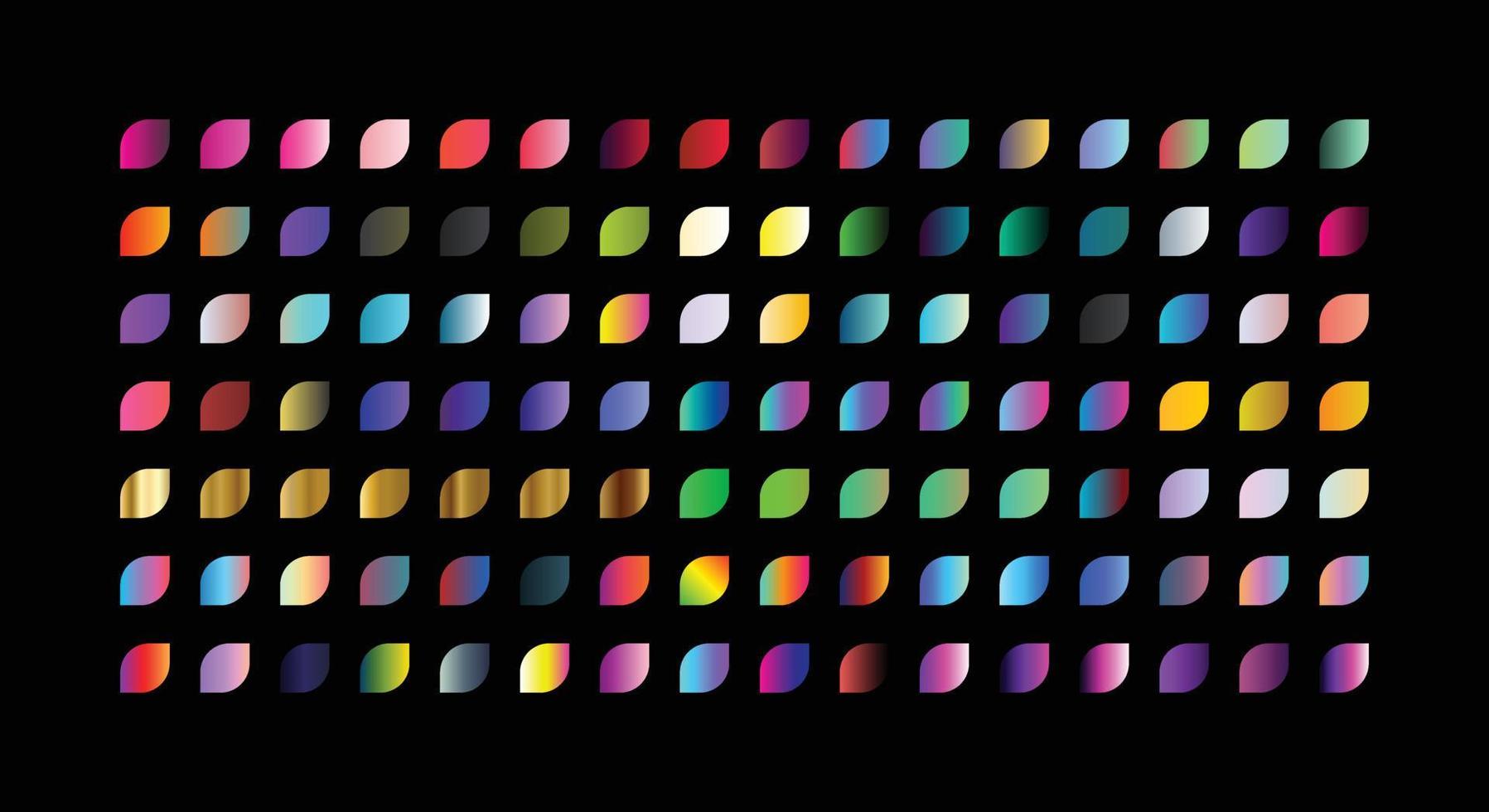 Vector gradient cover set, colorful gradients, blurred colors and vivid smartphone