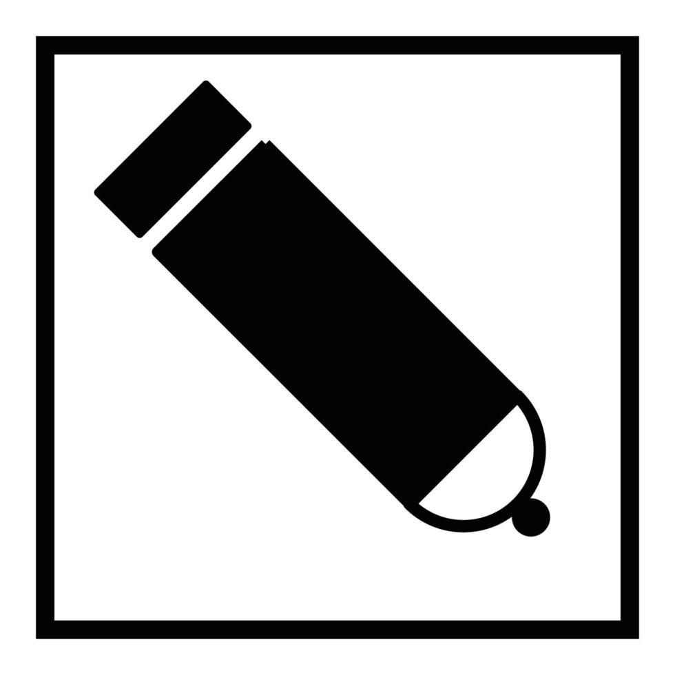 pencil symbol pen icon vector