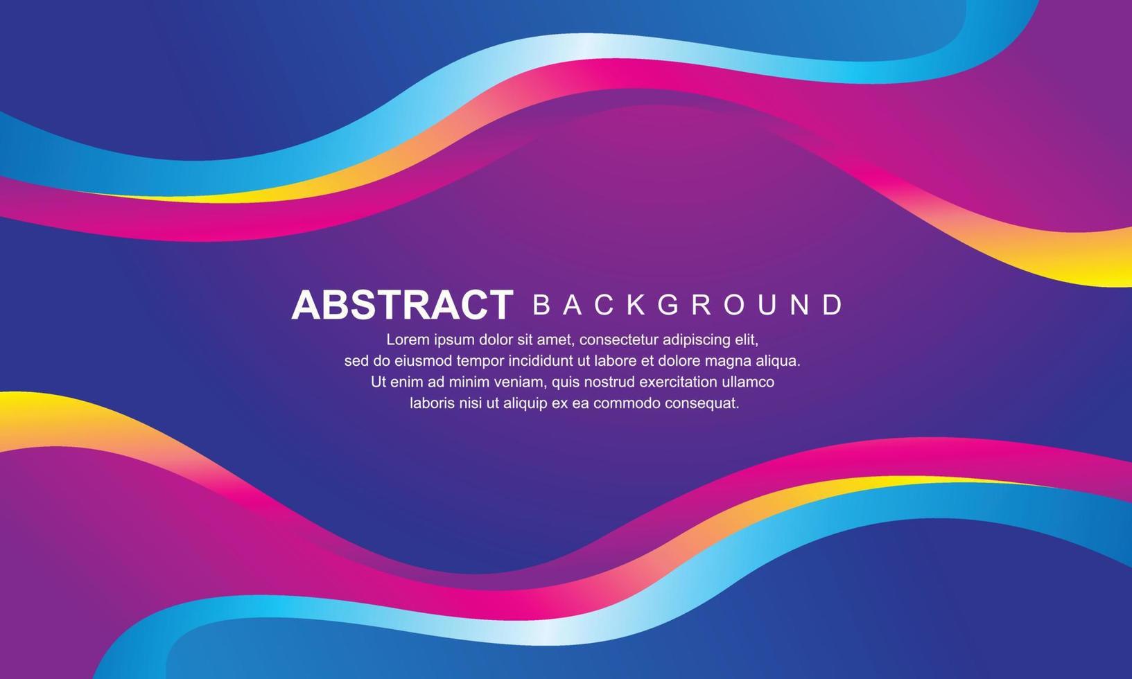 Abstract vector design for banner and background design template