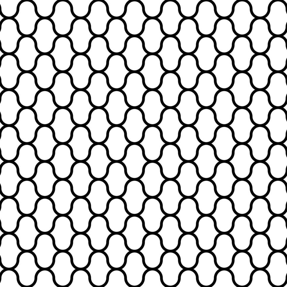 Seamless pattern freeform wave, monochrome tones. vector