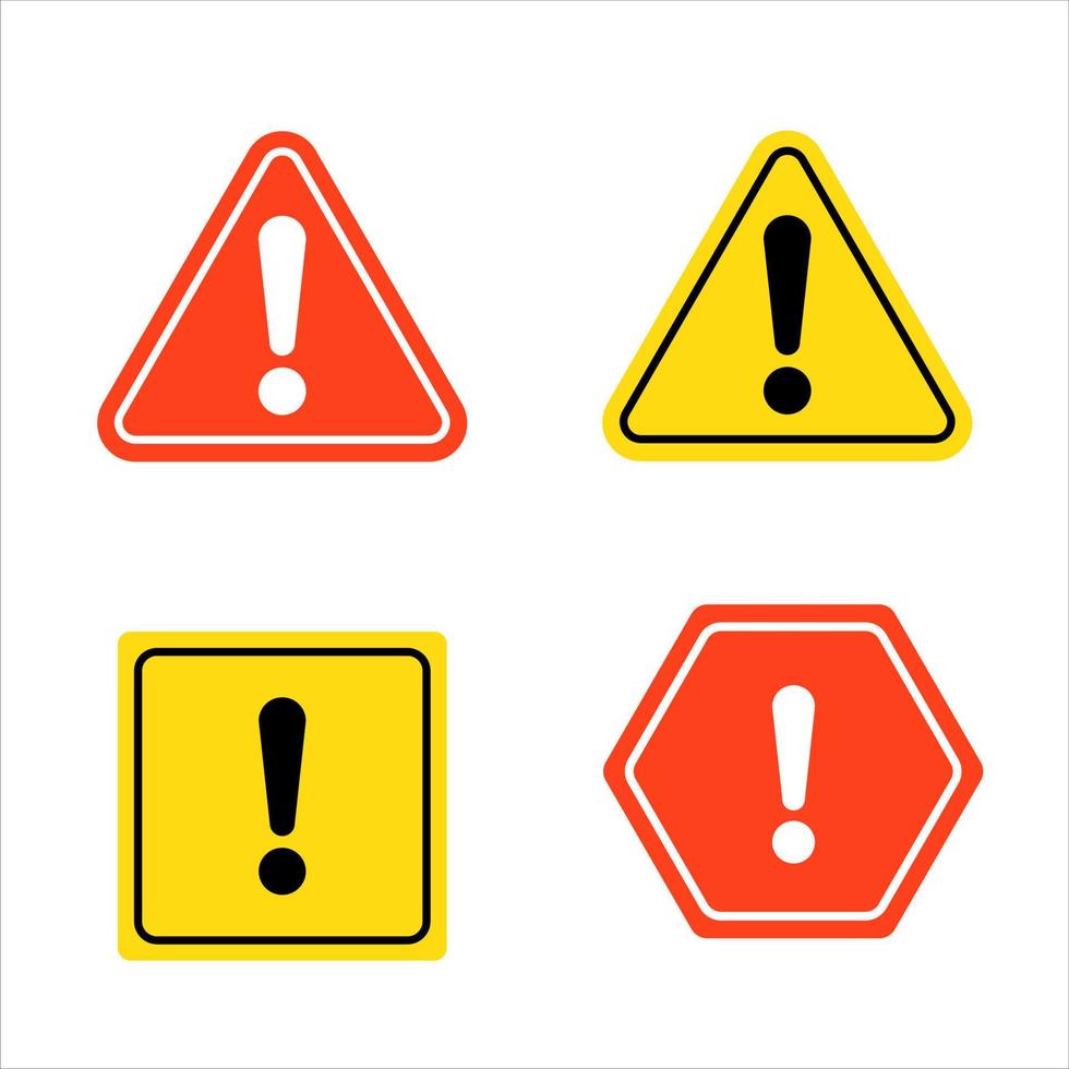 Warning Sign Vector Art, Icons, and Graphics. Warning logo design