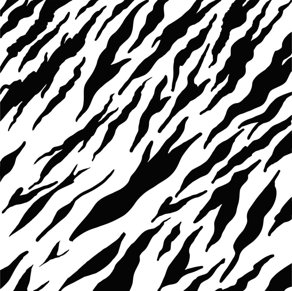 Zebra pattern Print textile vector stock