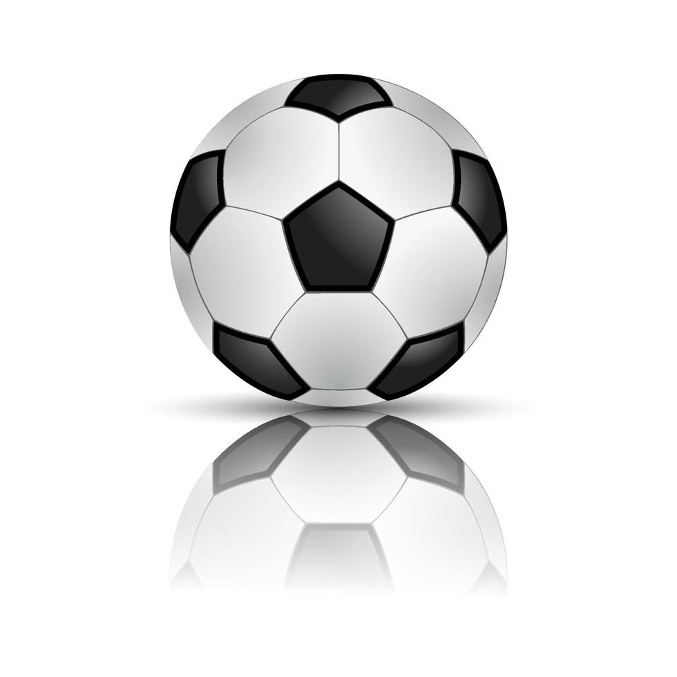 3d realistic football element vector