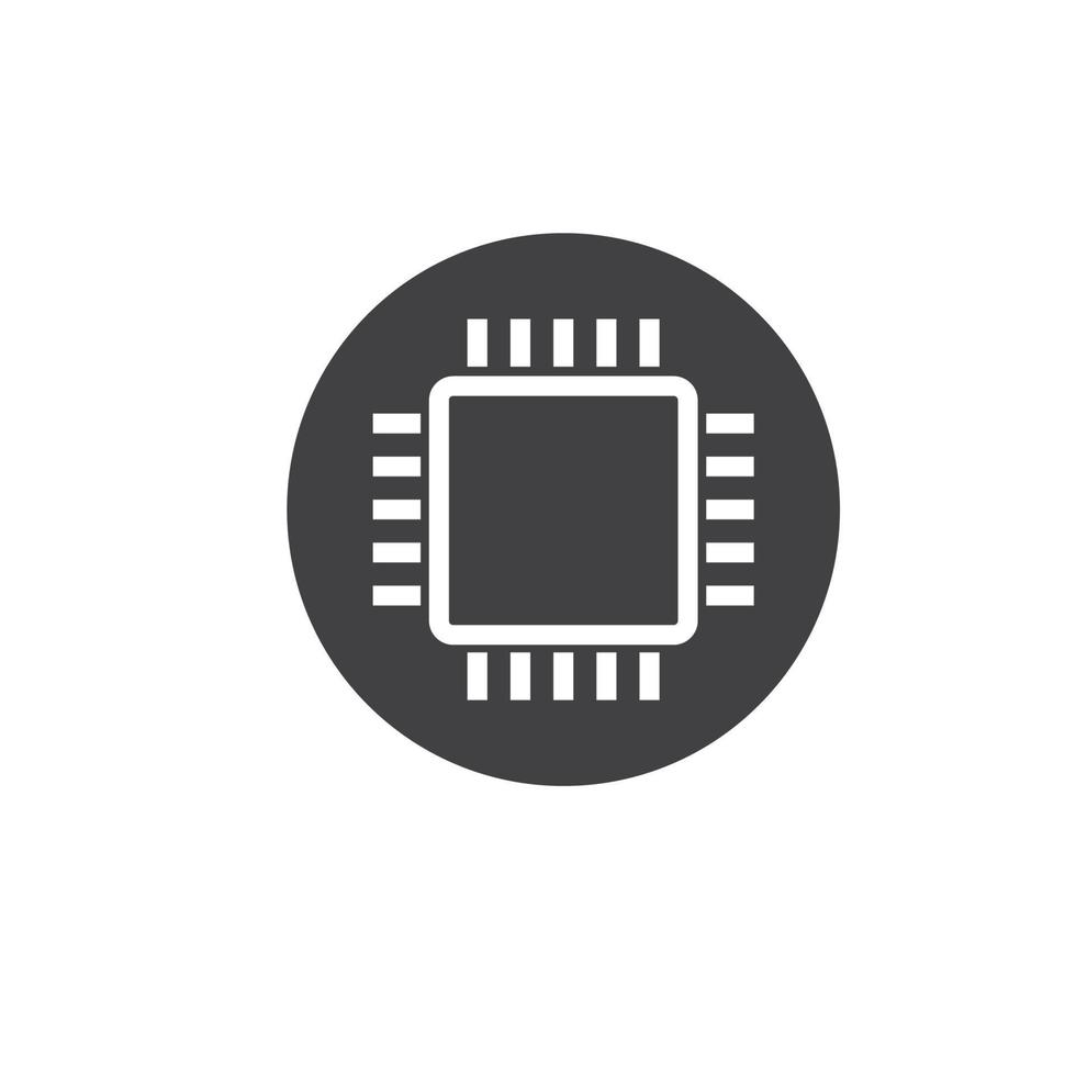 chip icono vector concepto diseño elemento modelo