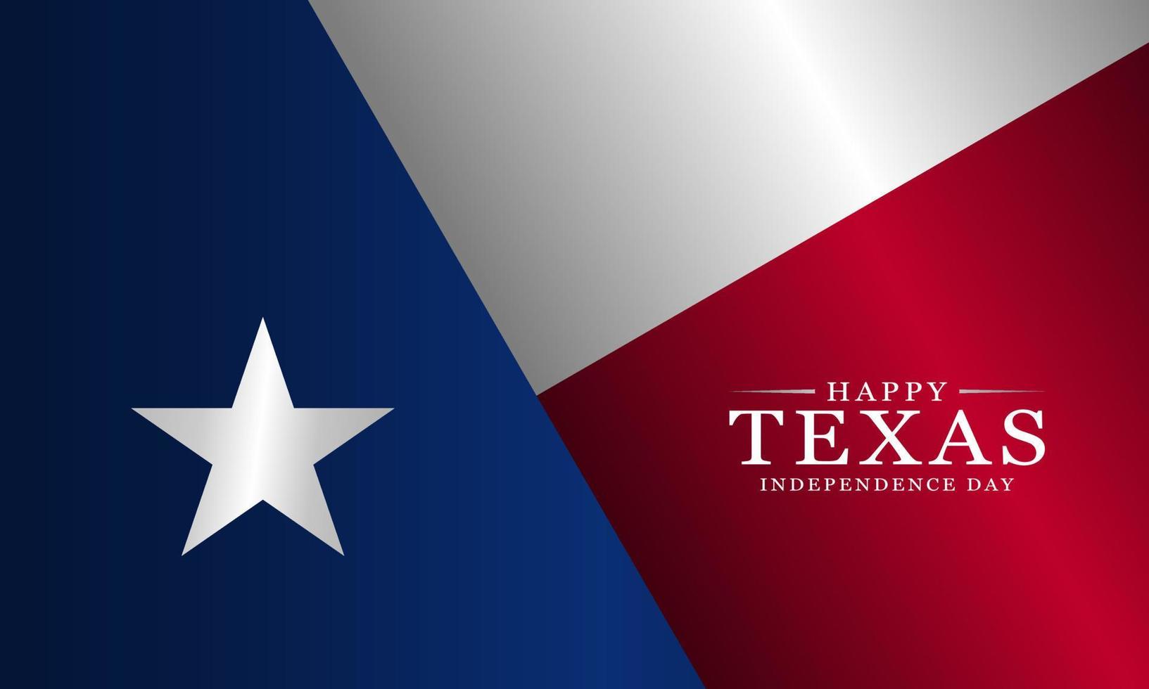 Texas Independence Day Background. Banner, Poster, Greeting Card. Vector Illustration.